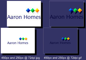 business advantage example logos
