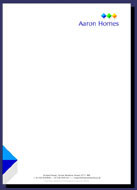 word document template design with your logo